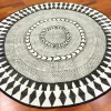 Round Rugs - Marrakech (round) (black/grey/white) -Viscose Rugs Shop 1 81zaosze9 l. sl1024 98958.jpg