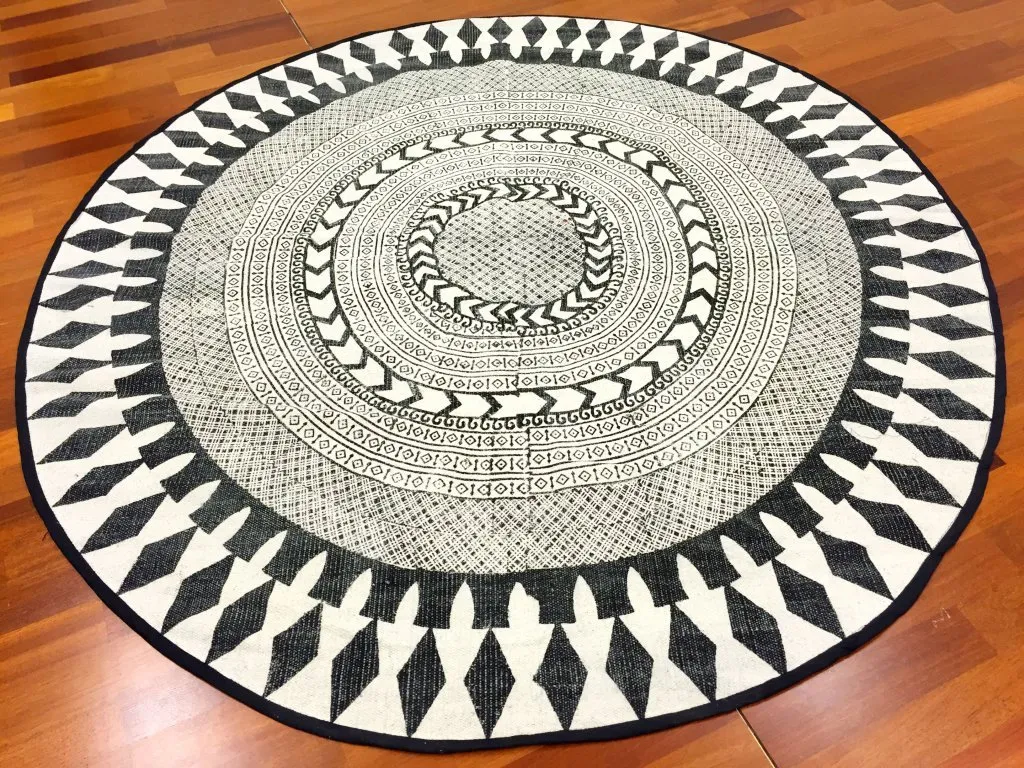 Round Rugs - Marrakech (round) (black/grey/white) 3 Round Rugs - Marrakech (round) (black/grey/white)