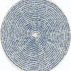 Round Rug - Brussels Swirl (blue)