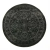Round Rug - Peking Noble (black)