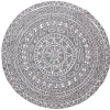 Round Rug - Brussels Diamond (grey)