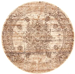 Round Rug - Peking Royal (white)