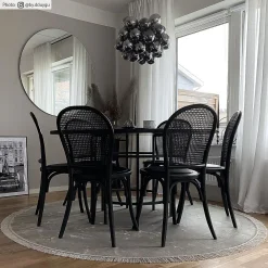 Wilton Rug - Art Silk (light Grey/beige) -Viscose Rugs Shop art silk ljusgra beige rund.jpg