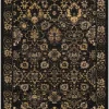 Wilton Rug - Fernana (black/gold)