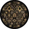 Round Rug - Fernana (black/gold) -Viscose Rugs Shop avolarund.png