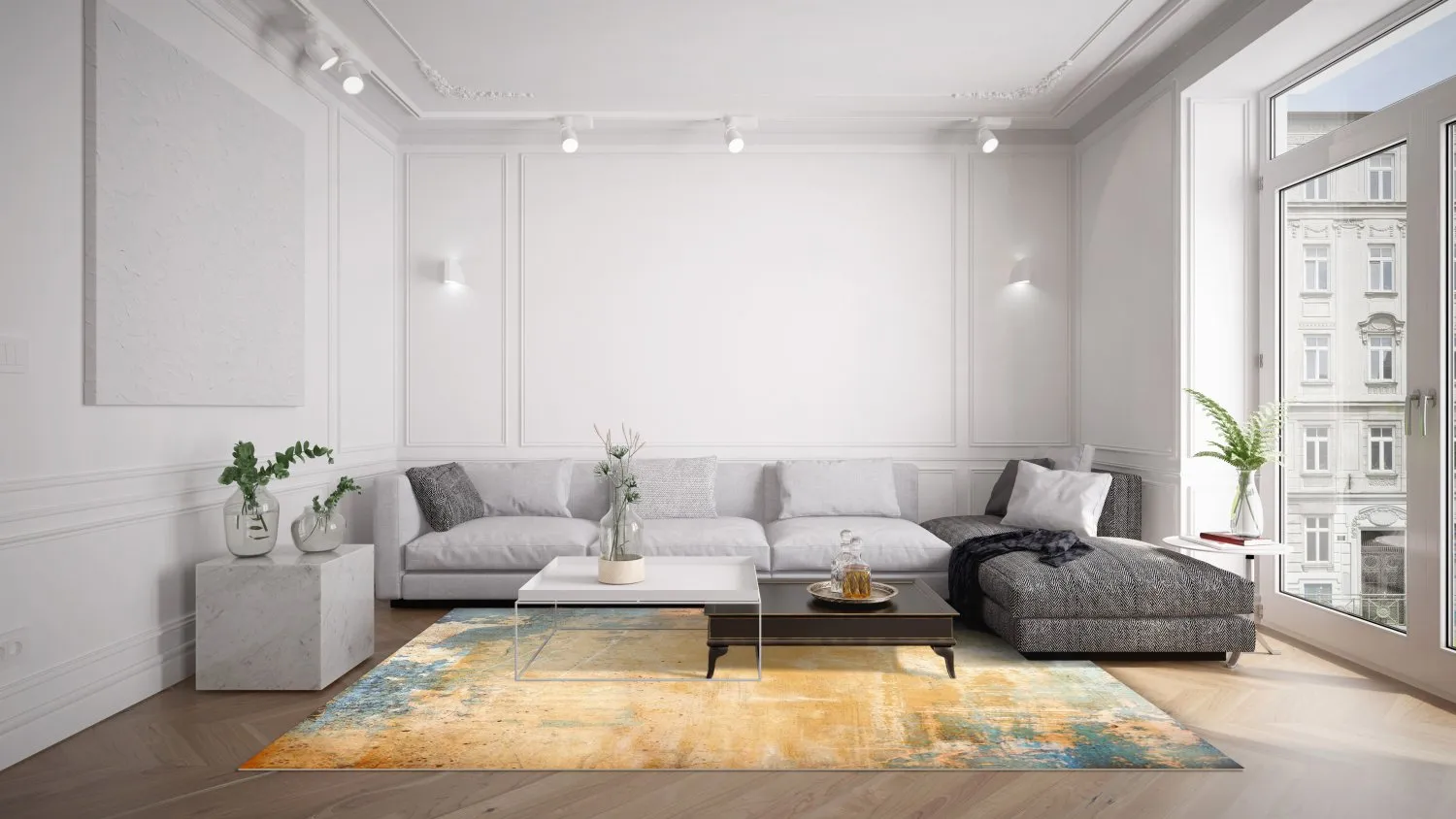 Wilton Rug - Monein (beige) 5 Wilton Rug - Monein (beige) - Image 3