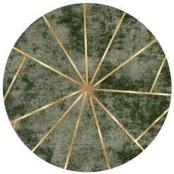 Round Rug - Bellizzi (green)