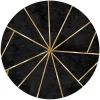 Round Rug - Bellizzi (black)