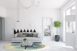 Round Rug - Sierra (blå) -Viscose Rugs Shop bla18a 72796.jpg