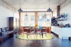 Round Rug - Pamplona (blå) -Viscose Rugs Shop bla4a 59697.jpg