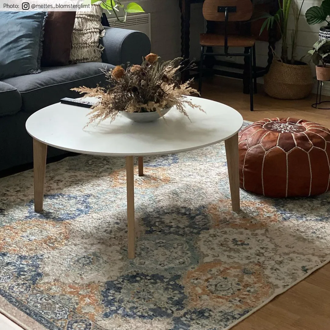 Wilton Rug - Bohemia (blue/multi) 7 Wilton Rug - Bohemia (blue/multi) - Image 5