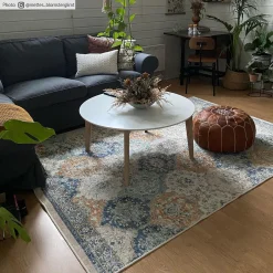 Wilton Rug - Bohemia (blue/multi) 13 Wilton Rug - Bohemia (blue/multi) -Viscose Rugs Shop bohemia.jpg