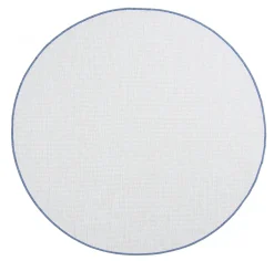 Round Rug - Monsanto (blue) 11 Round Rug - Monsanto (blue) -Viscose Rugs Shop brussels weave 20.5053 ocean 02 matta carpet teppich 01rr.jpg