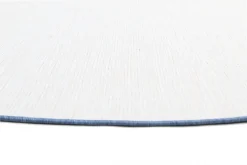 Round Rug - Monsanto (blue) 13 Round Rug - Monsanto (blue) -Viscose Rugs Shop brussels weave 20.5053 ocean 02 matta carpet teppich 03rr.jpg