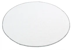 Round Rug - Monsanto (grey) -Viscose Rugs Shop brussels weave 20.5053 silver 02 matta carpet teppich 02rr.jpg