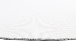 Round Rug - Monsanto (grey) -Viscose Rugs Shop brussels weave 20.5053 silver 02 matta carpet teppich 03rr.jpg