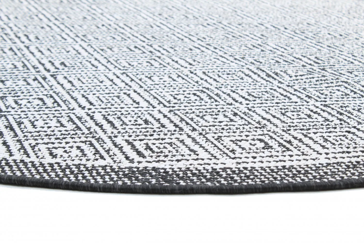 Round Rug - Monsaraz (black) 5 Round Rug - Monsaraz (black) - Image 3