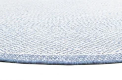 Round Rug - Monsaraz (blue) 7 Round Rug - Monsaraz (blue) -Viscose Rugs Shop brussels weave 20.5323 ocean 01 matta carpet teppich 03rr.jpg