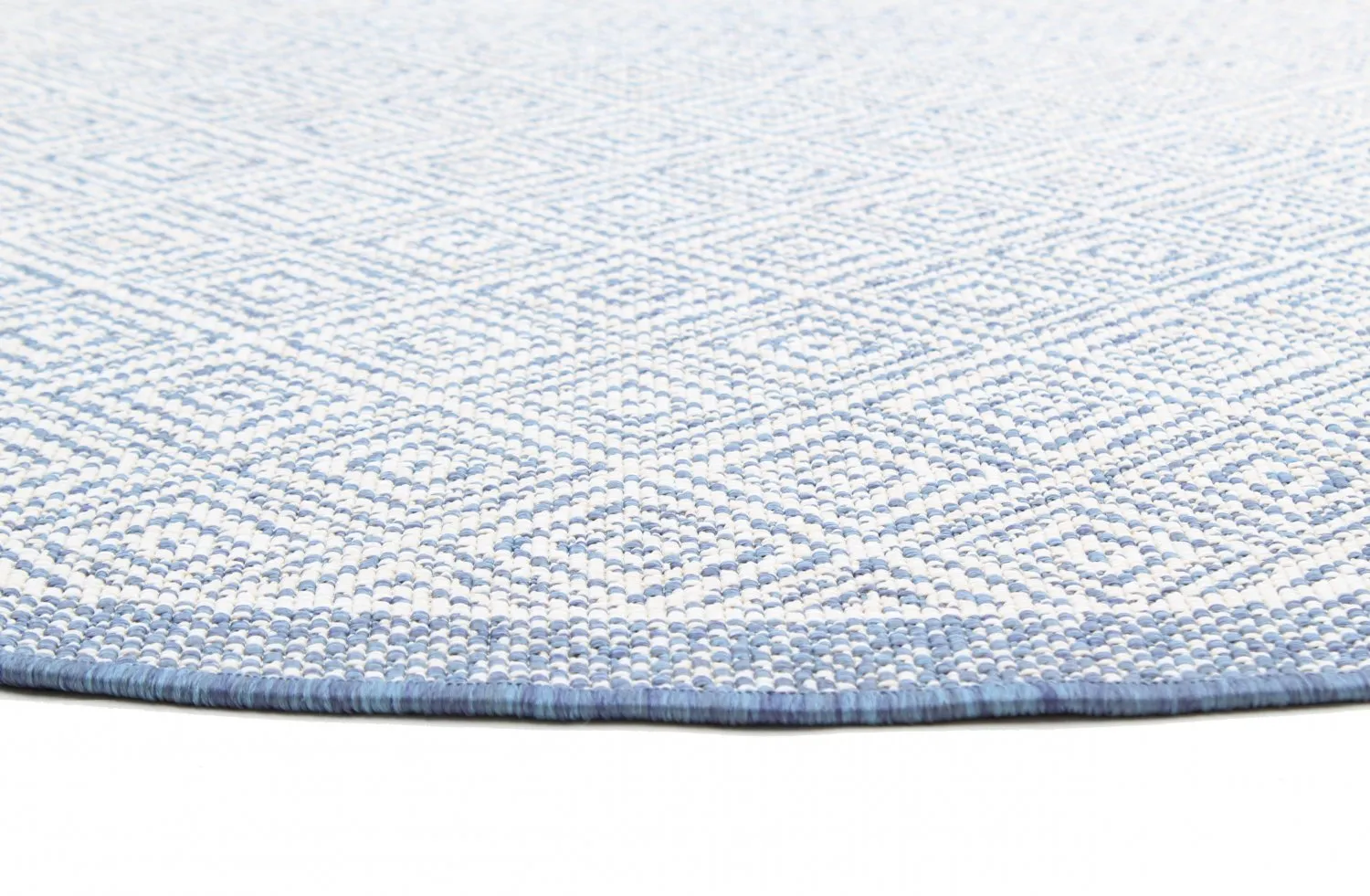 Round Rug - Monsaraz (blue) 5 Round Rug - Monsaraz (blue) - Image 3