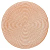 Round Rug - Ferragudo (orange)