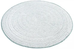 Round Rug - Ferragudo (green) -Viscose Rugs Shop brussels weave 20.5337 green 02 matta carpet teppich 02rr.jpg