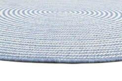 Round Rug - Ferragudo (blue) -Viscose Rugs Shop brussels weave 20.5337 ocean 01 matta carpet teppich 03rr.jpg