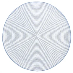 Round Rug - Ferragudo (blue) -Viscose Rugs Shop brussels weave 20.5337 ocean 02 matta carpet teppich 01rr.jpg