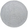 Round Rug - Ferragudo (grey) 1 Round Rug - Ferragudo (grey) -Viscose Rugs Shop brussels weave 20.5337 silver 01 matta carpet teppich 01rr.jpg