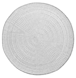 Round Rug - Ferragudo (grey) 11 Round Rug - Ferragudo (grey) -Viscose Rugs Shop brussels weave 20.5337 silver 02 matta carpet teppich 01rr.jpg
