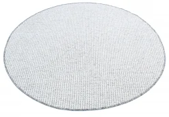 Round Rug - Bergen (grey) -Viscose Rugs Shop brussels weave 20.5364 night silver 02 matta carpet teppich 02rr 9359.jpg