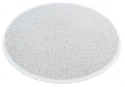 Round Rug - Tromsø (brown) -Viscose Rugs Shop brussels weave 20.5433 coffee 01 matta carpet teppich 02rr.jpg