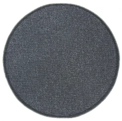 Round Rug - Tromsø (anthracite) 11 Round Rug - Tromsø (anthracite) -Viscose Rugs Shop brussels weave 20.5433 night silver 02 matta carpet teppich 01rr 17324.jpg