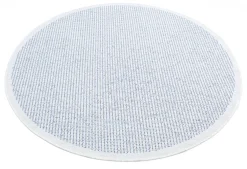 Round Rug - Tromsø (blue) -Viscose Rugs Shop brussels weave 20.5433 ocean 01 matta carpet teppich 02rr.jpg