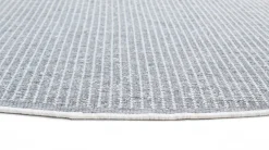 Round Rug - Tromsø (grey) -Viscose Rugs Shop brussels weave 20.5433 silver 02 matta carpet teppich 03copyrr.jpg