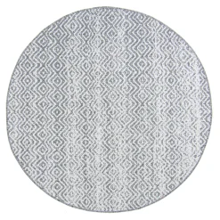 Round Rug - Harstad (grey)