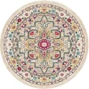 Round Rug - Castro (multi) -Viscose Rugs Shop castrorund.png