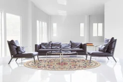 Round Rug - Castro (multi) -Viscose Rugs Shop castrorunda.png