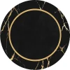Round Rug - Cerasia (black/gold)