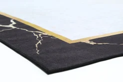 Wilton Rug - Cerasia (black/white/gold) -Viscose Rugs Shop co76c41.jpg
