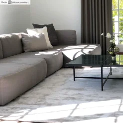 Viscose Rug - Jodhpur Special Luxury Edition (light Grey/beige) -Viscose Rugs Shop cred produktbild art jodhpur beige gra.jpg