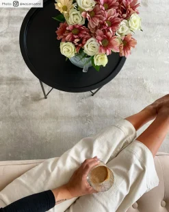 Wilton Rug - Art Silk (beige) -Viscose Rugs Shop cred produktbild art silk beige.jpg