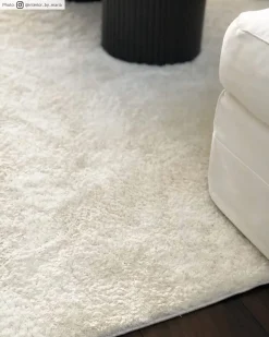 Round Rugs - Soft Shine (white) -Viscose Rugs Shop cred produktbild soft shine2 30043.jpg