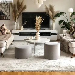 Wilton Rug - Art Silk (light Grey/beige) -Viscose Rugs Shop credbilder mall art silk greige.jpg