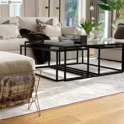 Wilton Rug - Art Silk (light Grey/beige) -Viscose Rugs Shop credbilder mall art silk greige11.jpg