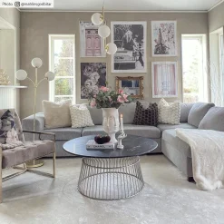 Wilton Rug - Art Silk (light Grey/beige) -Viscose Rugs Shop credbilder mall art silk greige3.jpg