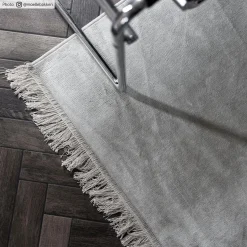 Wilton Rug - Art Silk (light Grey/beige) -Viscose Rugs Shop credbilder mall art silk greige8.jpg