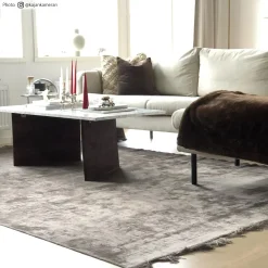 Wilton Rug - Art Silk (taupe) -Viscose Rugs Shop credbilder mall art silk taupe2.jpg