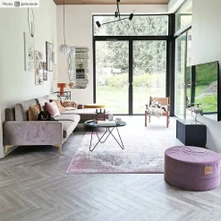 Wilton Rug - Badem (pink/multi) -Viscose Rugs Shop credbilder mall badem rosamulti.jpg