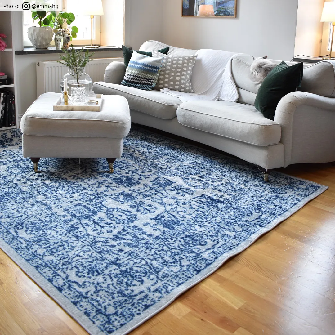 Wilton Rug - Perouges (blue) 5 Wilton Rug - Perouges (blue) - Image 3