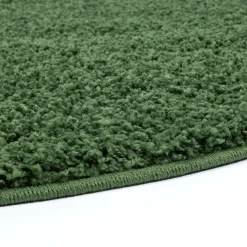 Round Rugs - Trim (green) 7 Round Rugs - Trim (green) -Viscose Rugs Shop csha 500 green rund detail 93392.jpg